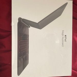 Magic keyboard, still in plastic